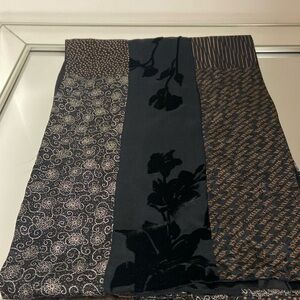 T. Camey vintage kimono scarf 100% silk